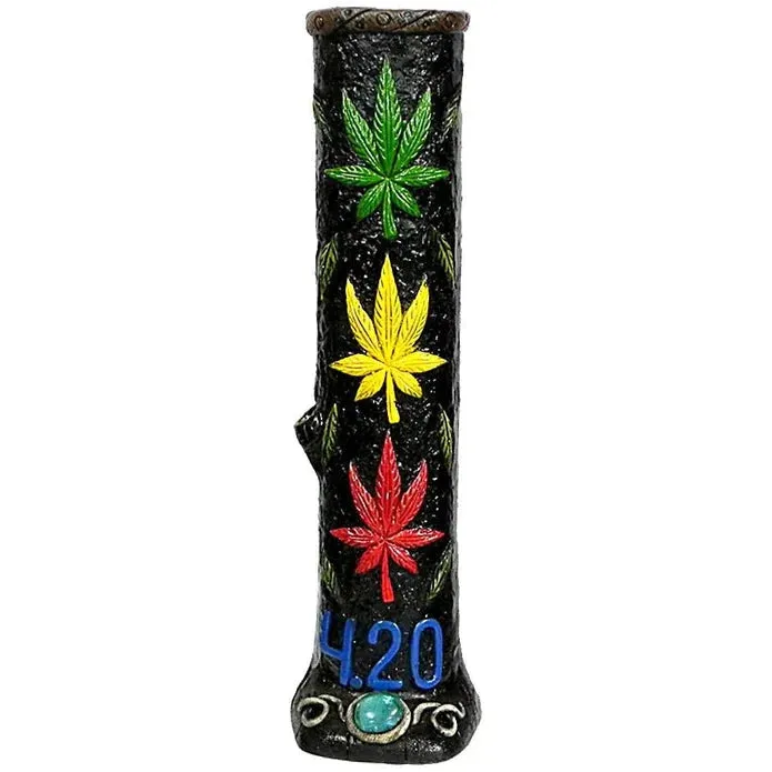 12" Hand Crafted Resin Water Bubbler - Various Designs - (1 Count)