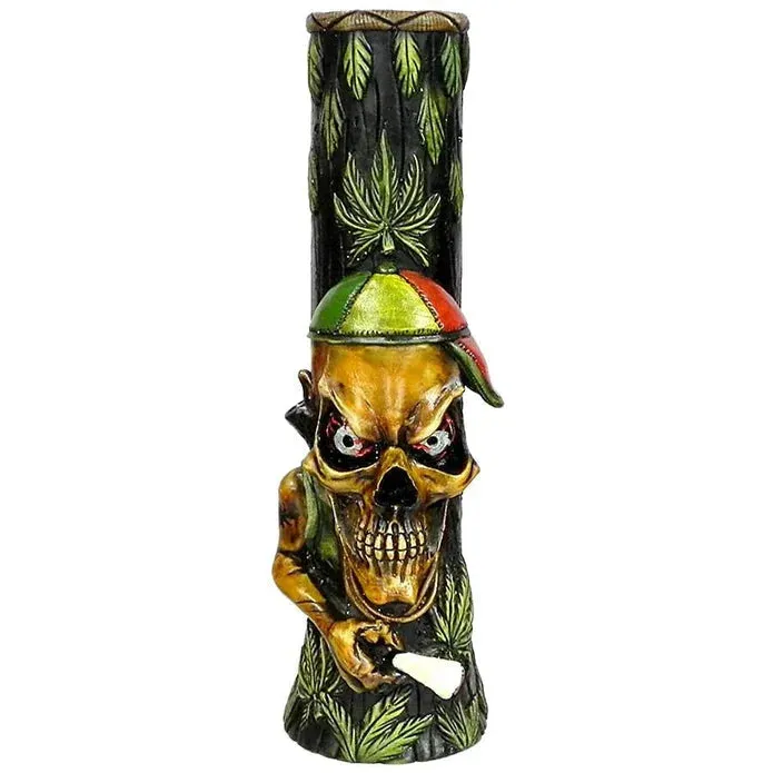 12" Hand Crafted Resin Water Bubbler - Various Designs - (1 Count)