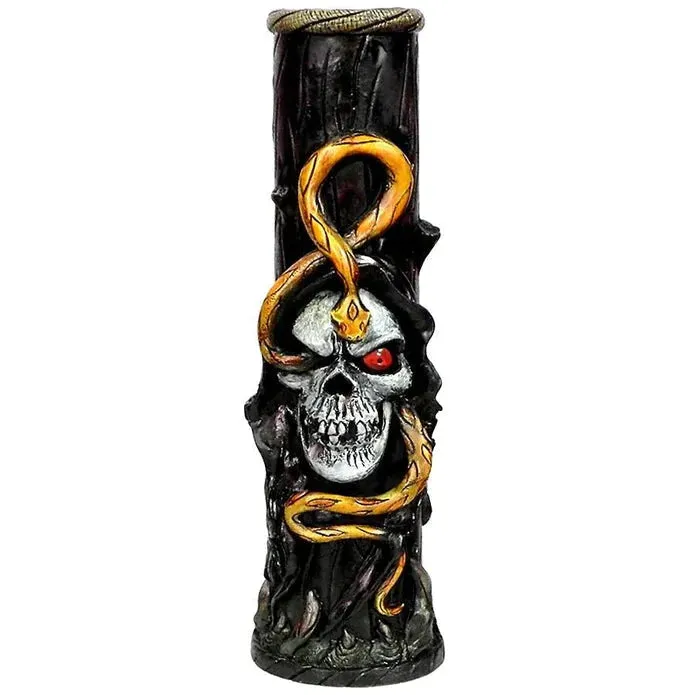 12" Hand Crafted Resin Water Bubbler - Various Designs - (1 Count)