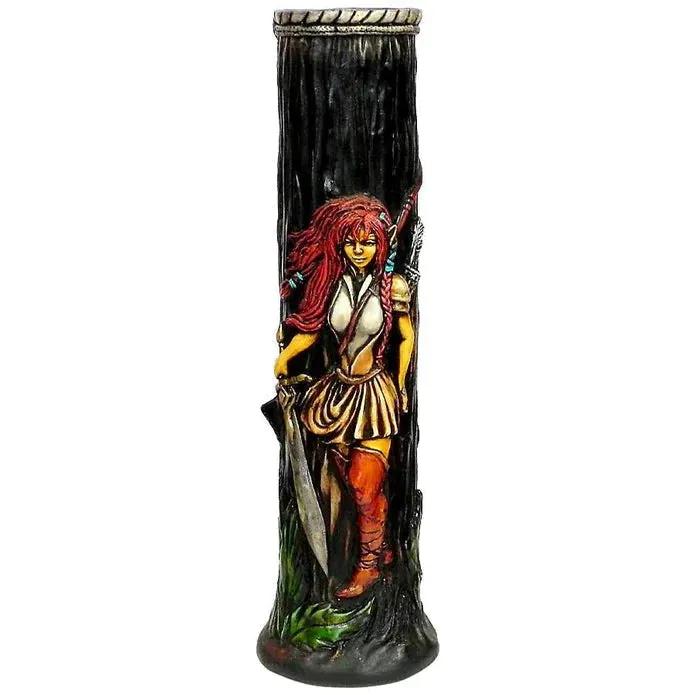 12" Hand Crafted Resin Water Bubbler - Various Designs - (1 Count)