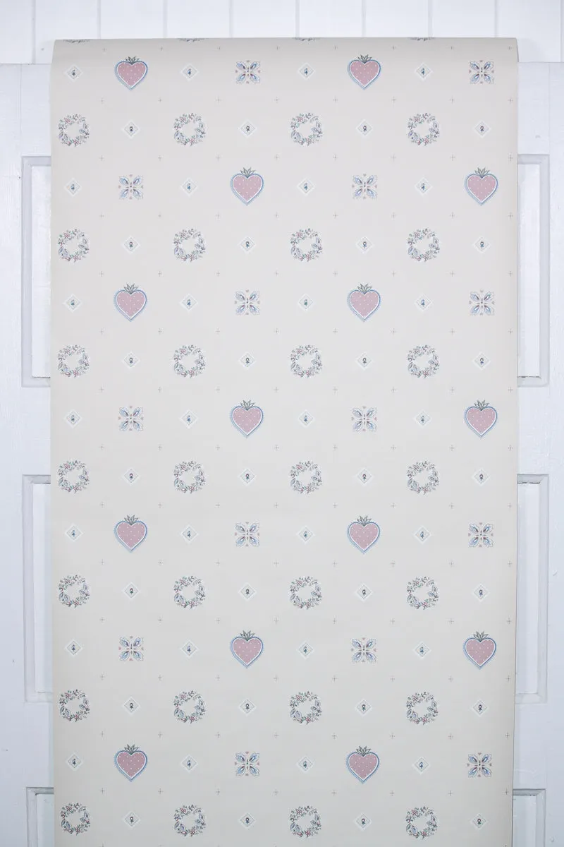1980s | 1990s Floral Vintage Wallpaper