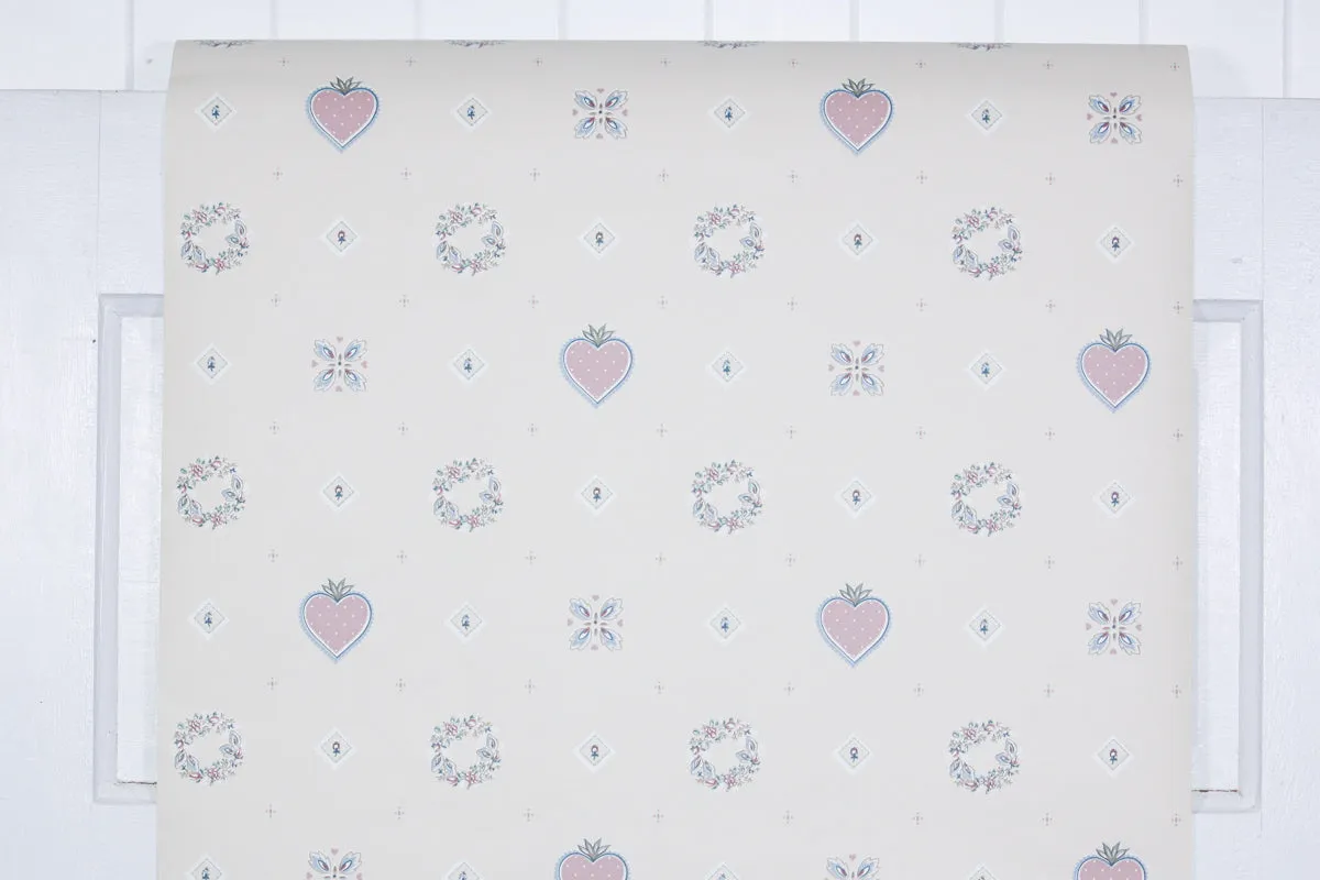 1980s | 1990s Floral Vintage Wallpaper