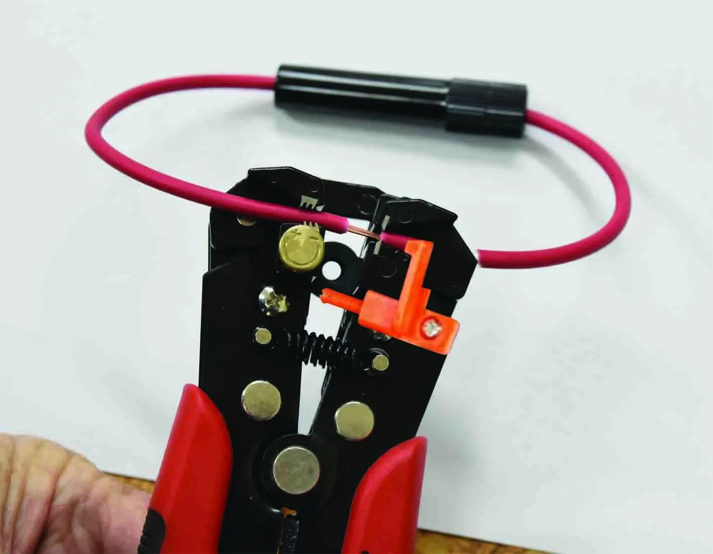 200mm Heavy Duty Wire Stripper & Crimping Tool