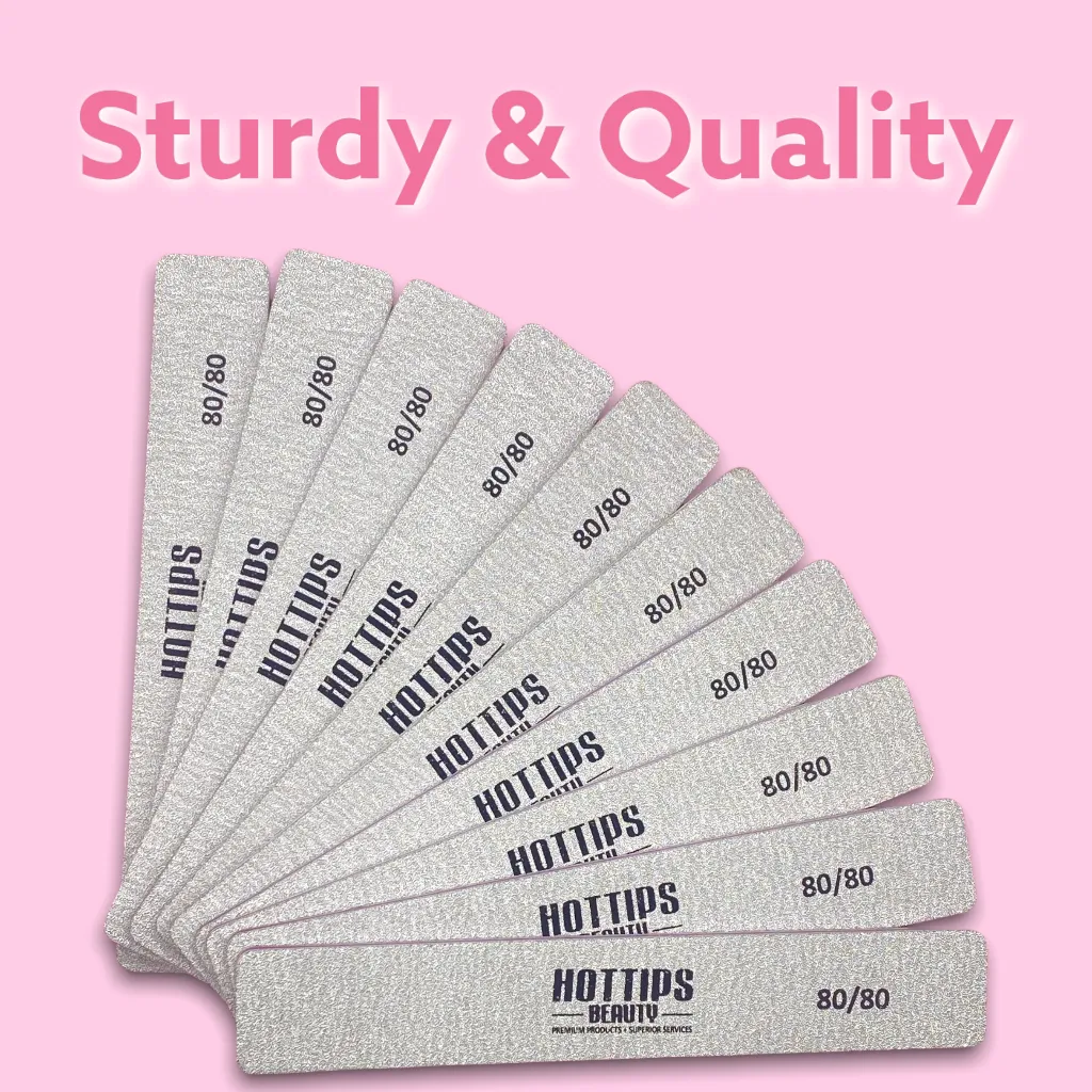 80/80 Grit Super Sturdy Japanese Nail File