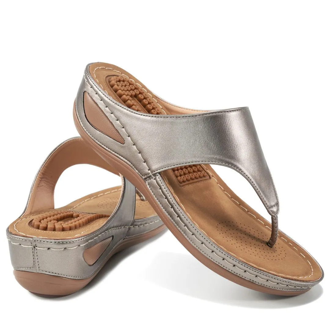 Ablanczoom Womens Flip Flops Summer Sandals Comfortable Non-Slip Beach Shoes