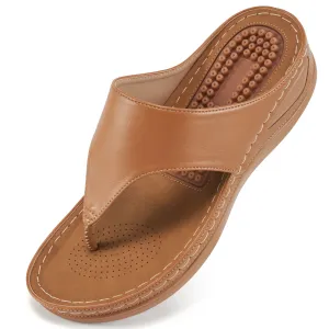 Ablanczoom Womens Flip Flops Summer Sandals Comfortable Non-Slip Beach Shoes