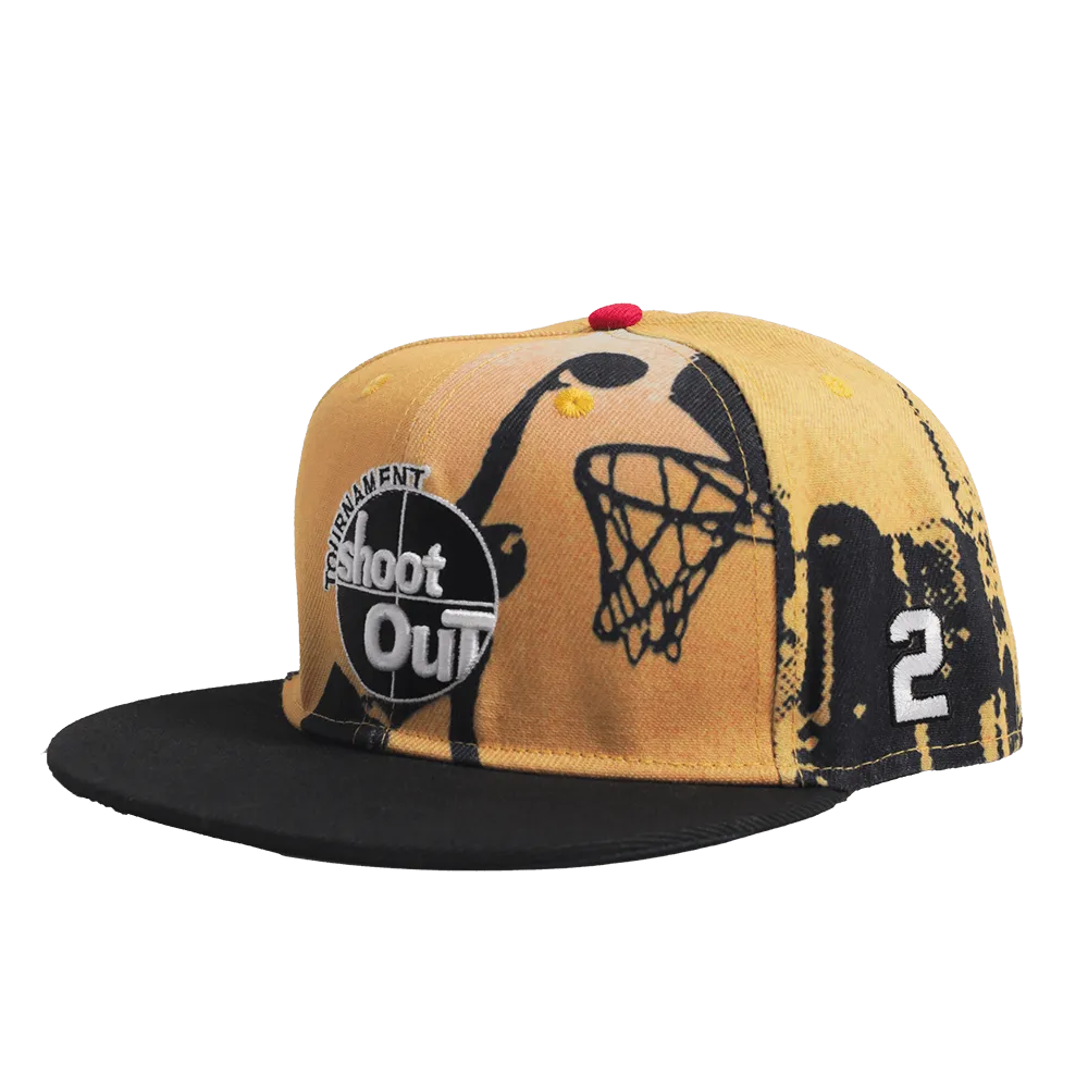ABOVE THE RIM FITTED HAT