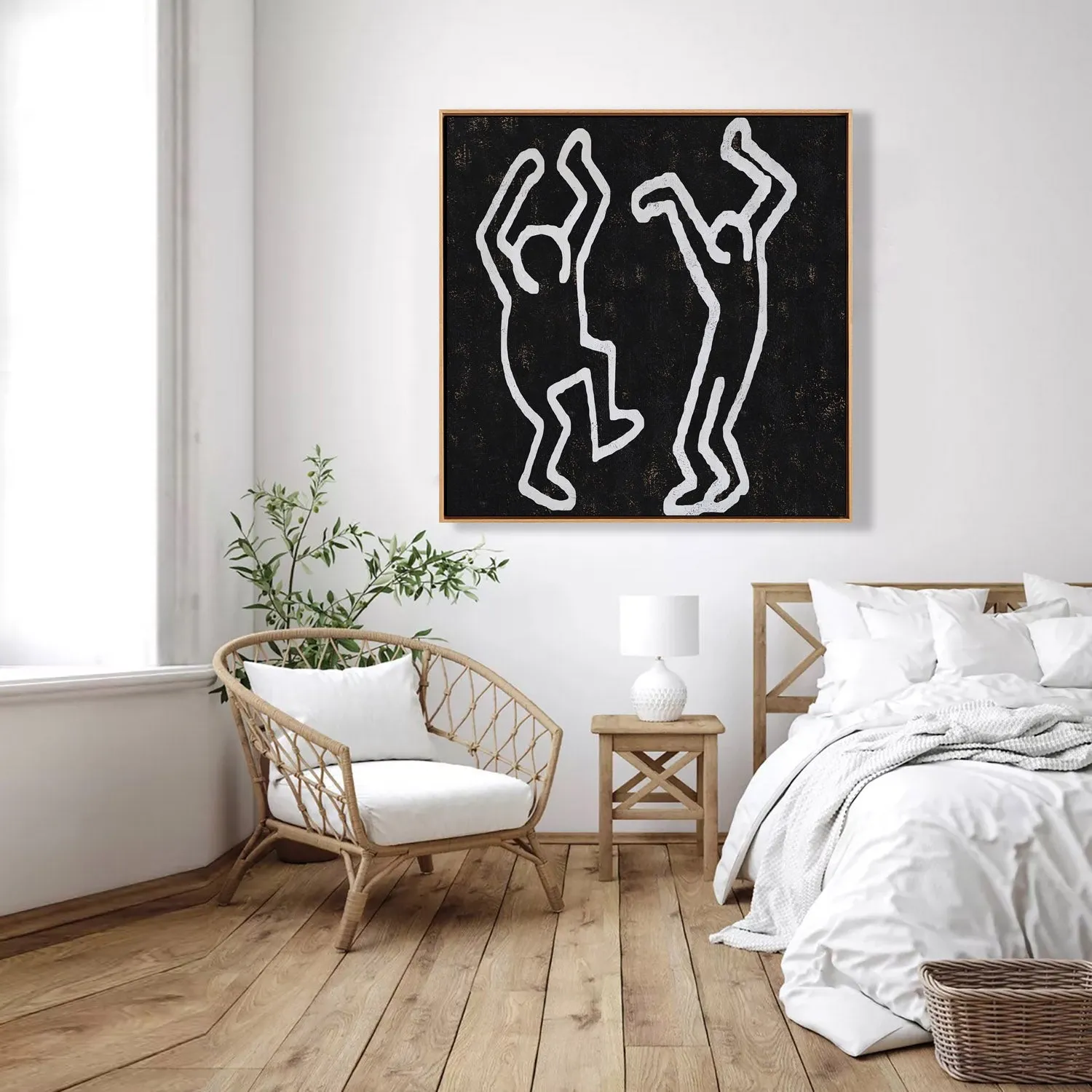 Abstract Dancing Man Painting H211SR1