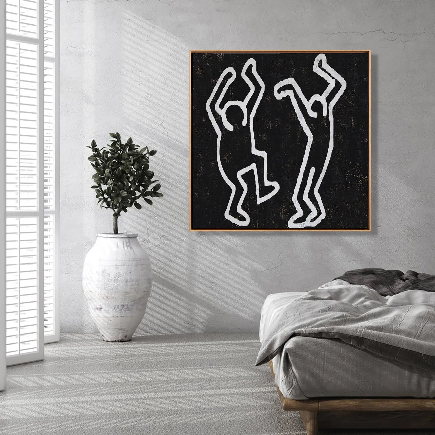 Abstract Dancing Man Painting H211SR1