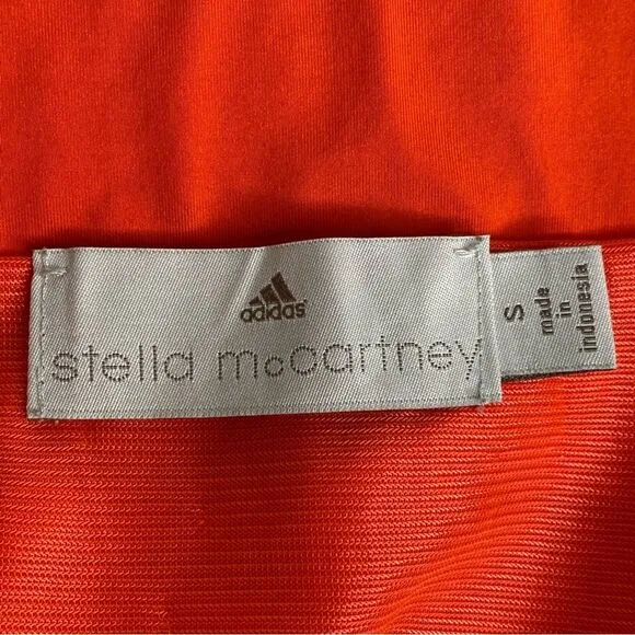 Adidas x Stella McCartney Orange Tennis Skirt Size Small