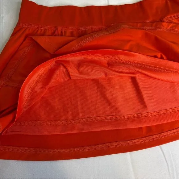 Adidas x Stella McCartney Orange Tennis Skirt Size Small