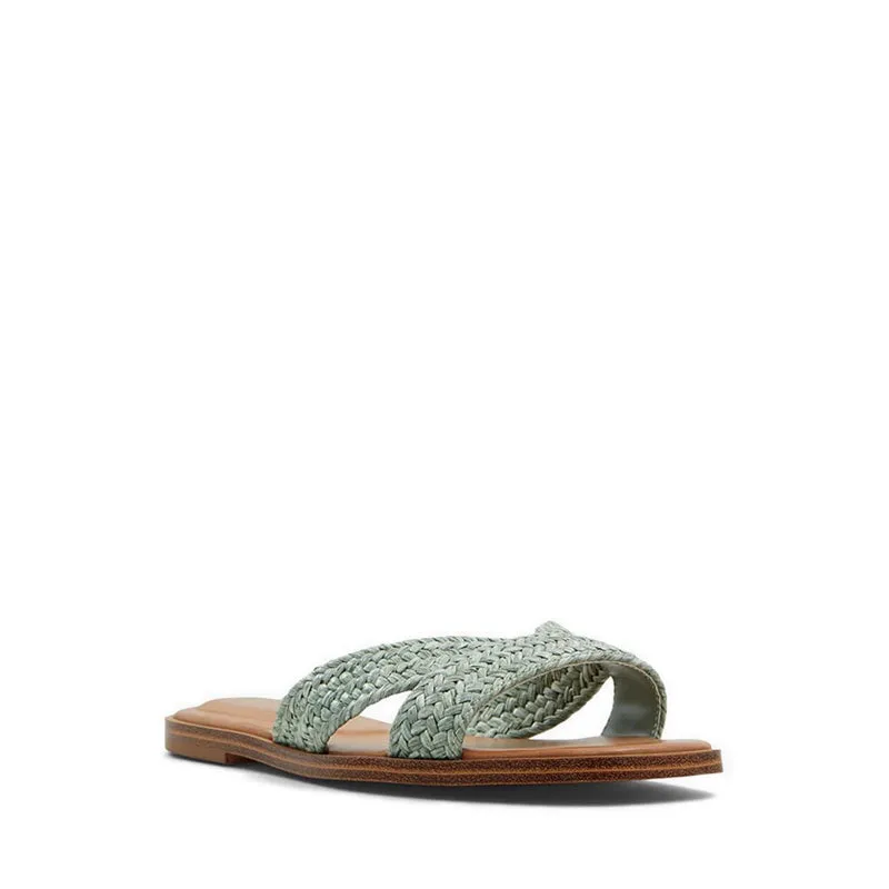 ALDO Caria Women Flat Sandal - Dark Green