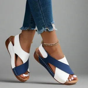 Alwine | Handcrafted Wedge Sandals made from Premium Material