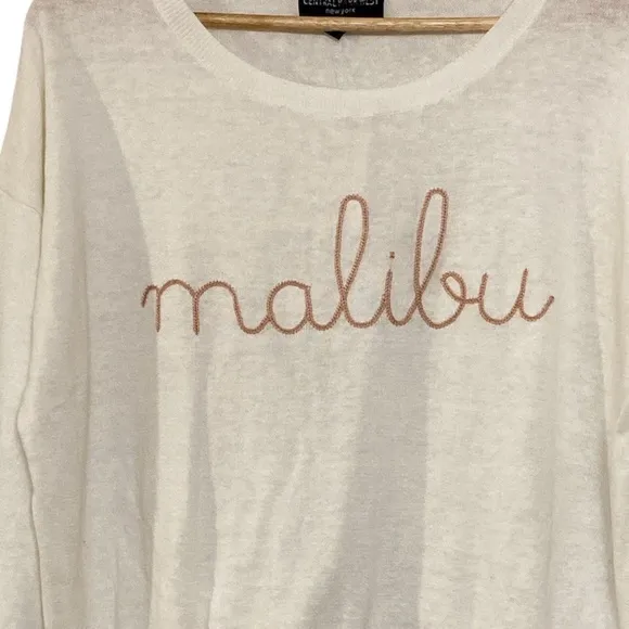 Anthropologie Central Park West Malibu Coastal Sweater