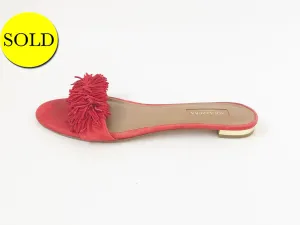 Aquazzura Wild Things Sandal Size 37.5 It (7.5 Us)