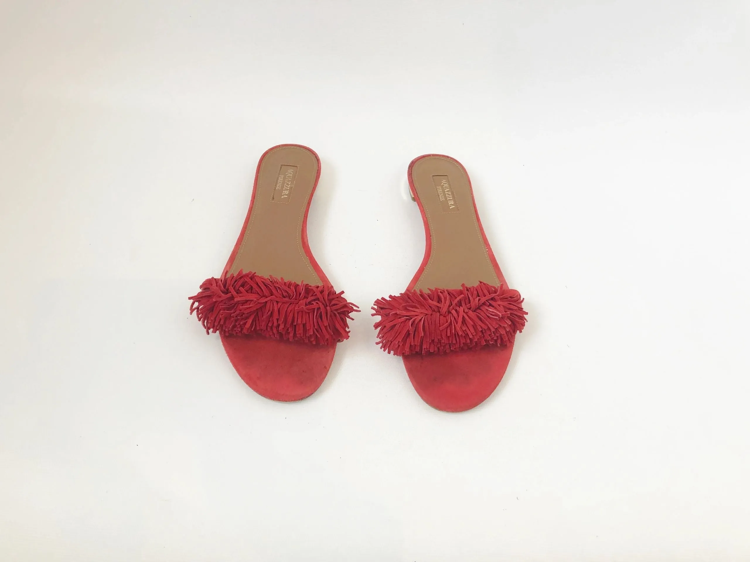 Aquazzura Wild Things Sandal Size 37.5 It (7.5 Us)