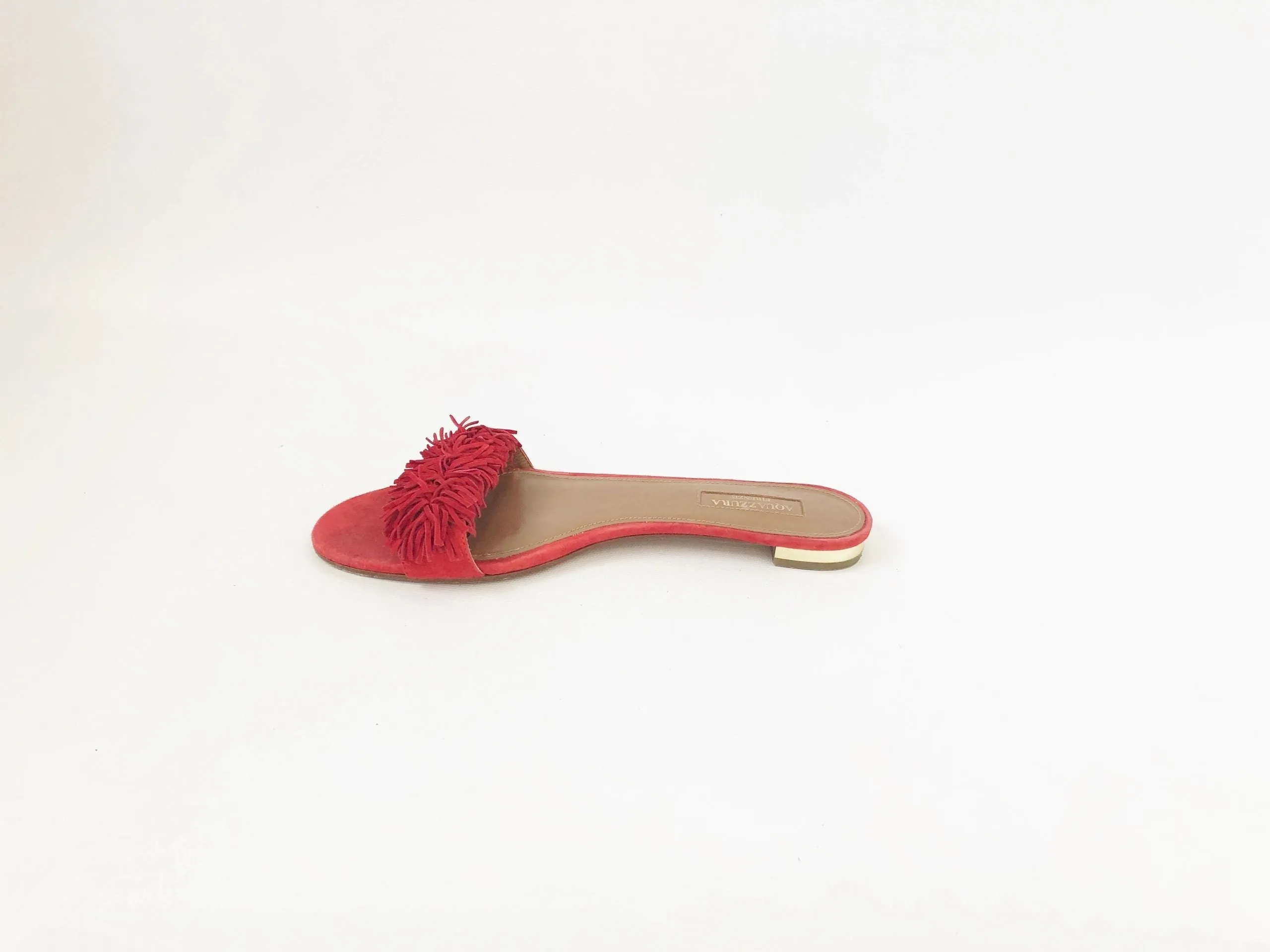 Aquazzura Wild Things Sandal Size 37.5 It (7.5 Us)