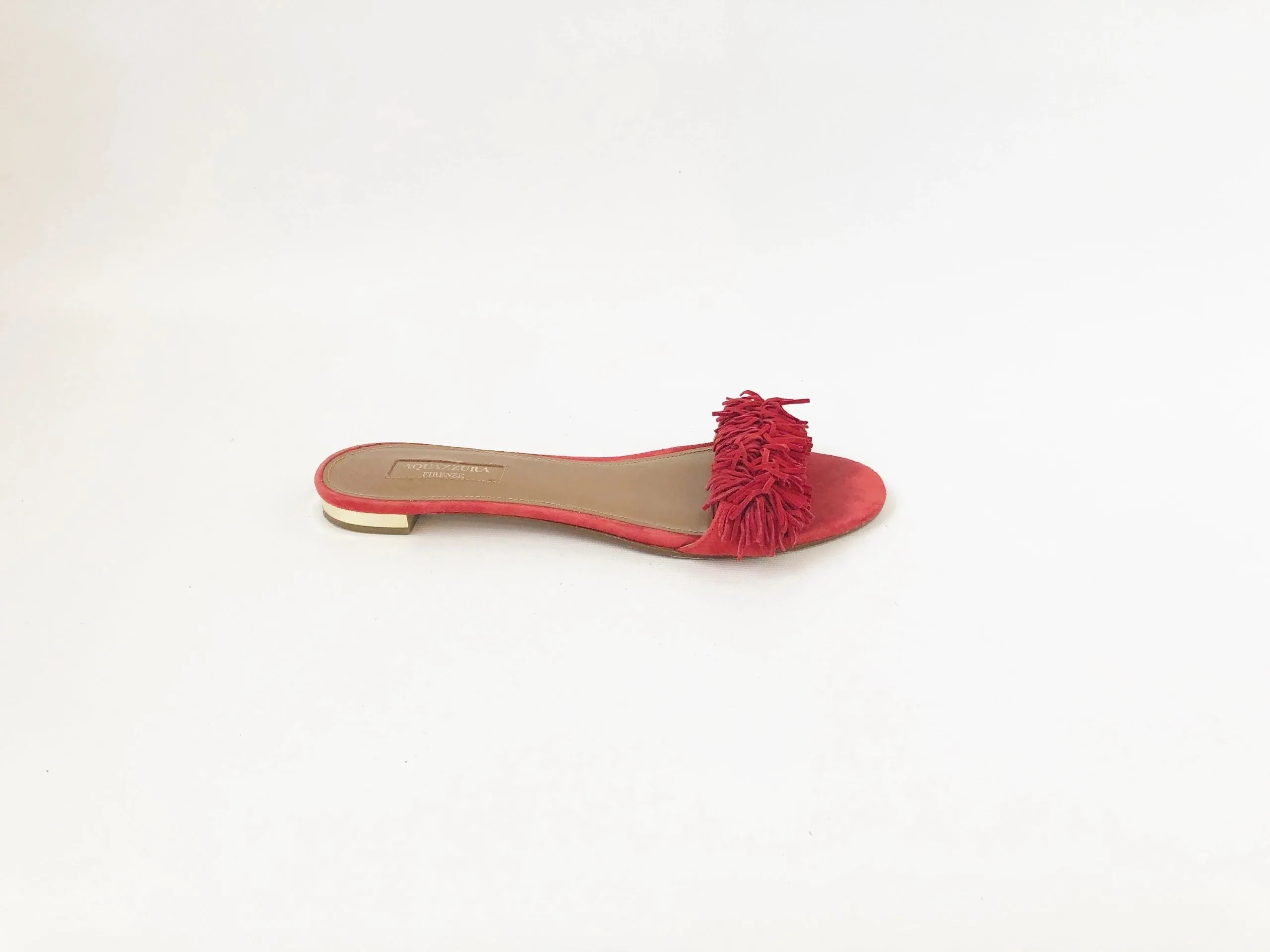 Aquazzura Wild Things Sandal Size 37.5 It (7.5 Us)