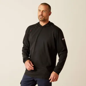 Ariat Men's Flame Resistant Primo Flame Resist Hooded T-Shirt Black - 10052110