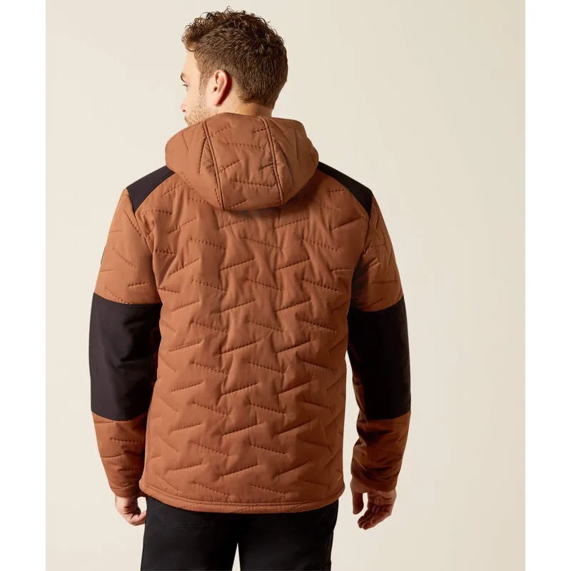 Ariat Men's Rebar Winter Cloud 9 Water Resist Jacket Aztec - 10052424
