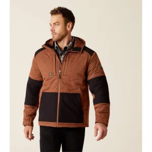 Ariat Men's Rebar Winter Cloud 9 Water Resist Jacket Aztec - 10052424
