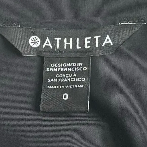 Athleta Avenue Blazer Jacket Black Size 0