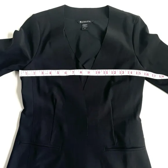 Athleta Avenue Blazer Jacket Black Size 0