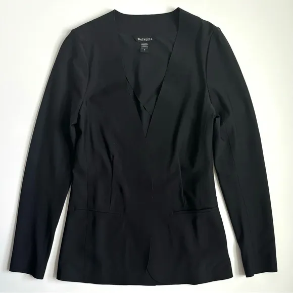 Athleta Avenue Blazer Jacket Black Size 0