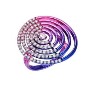 Aurora Nights Celestial Diamond Ring
