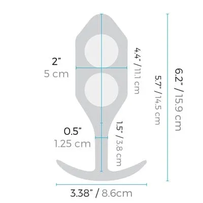b-Vibe - Snug Plug 5 - Black