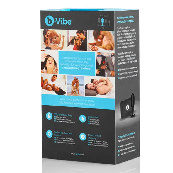 B-Vibe Snug Plug Anal 12.5 Cm
