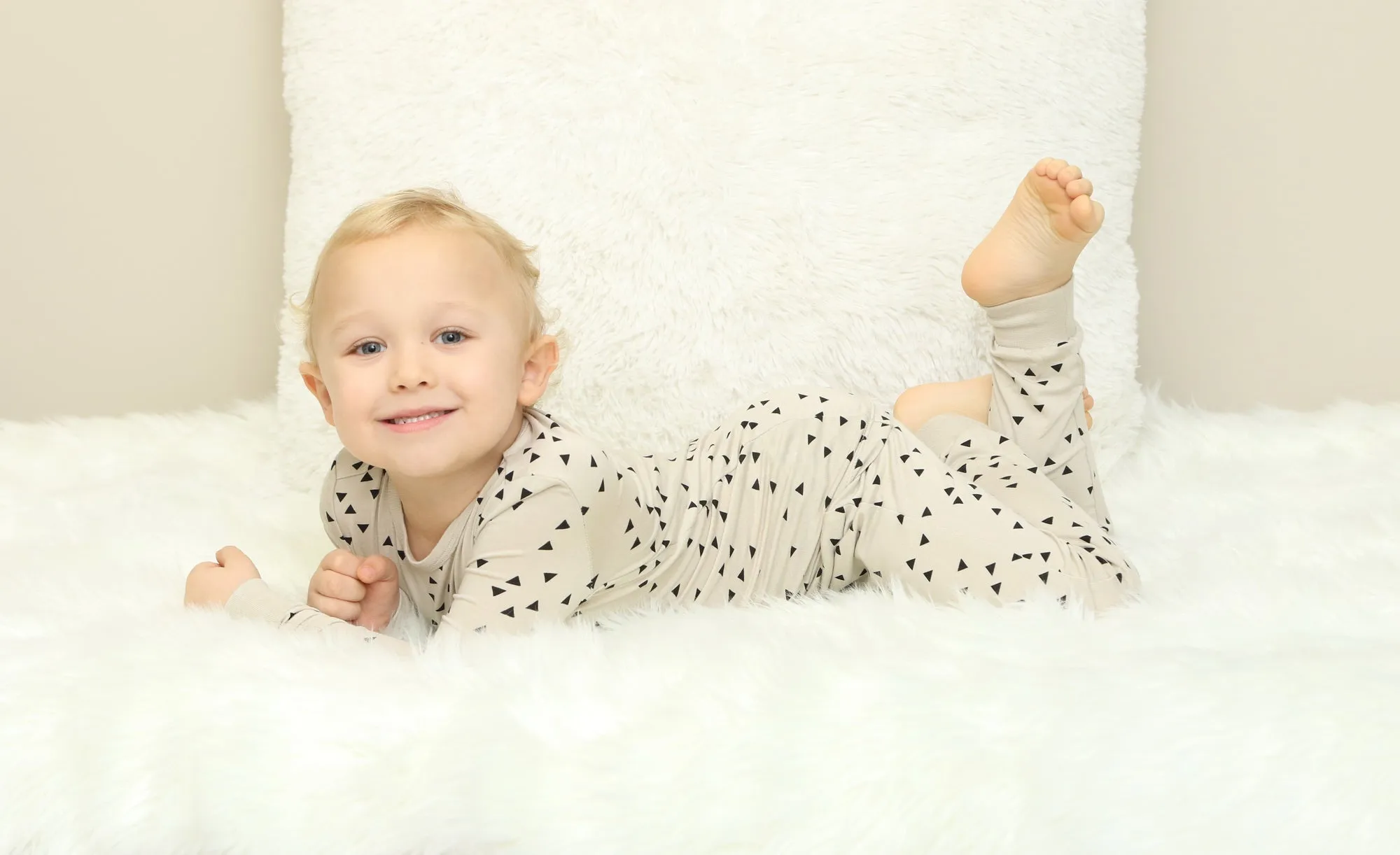 Bamboo Long Sleeve Pajama Set 18/24M Only