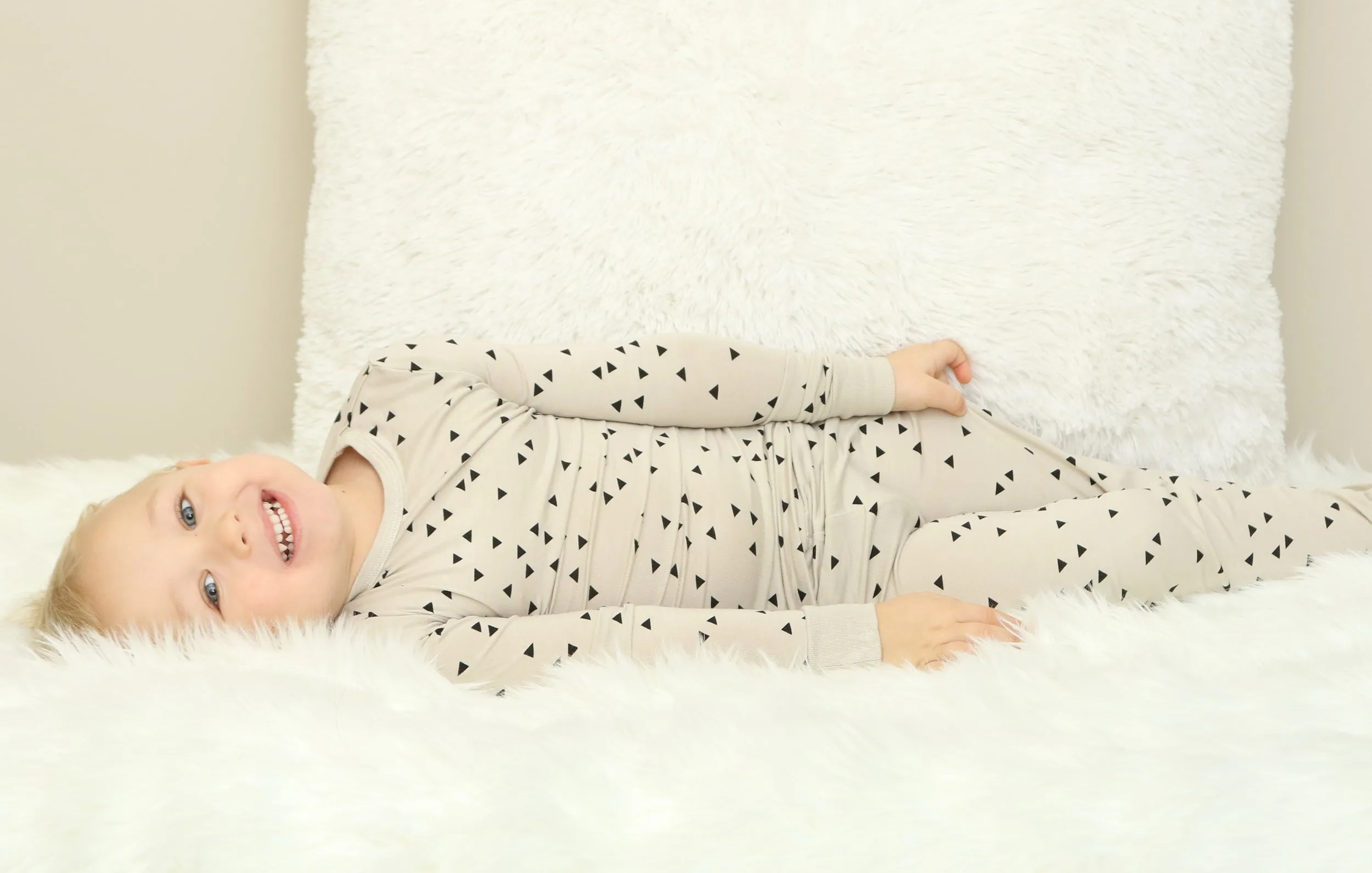Bamboo Long Sleeve Pajama Set 18/24M Only