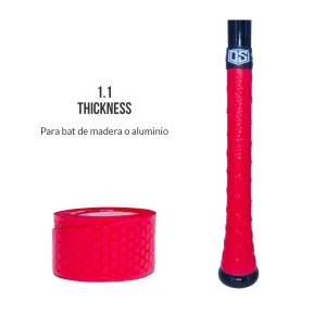 Bat Grip Demon Slugger 1.1 MM Rojo