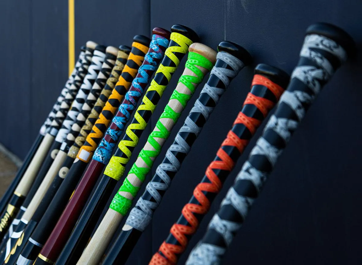 Bat Ultra X Grip Lizard Skins DSP .5 MM - MLB Cruzado Rojo