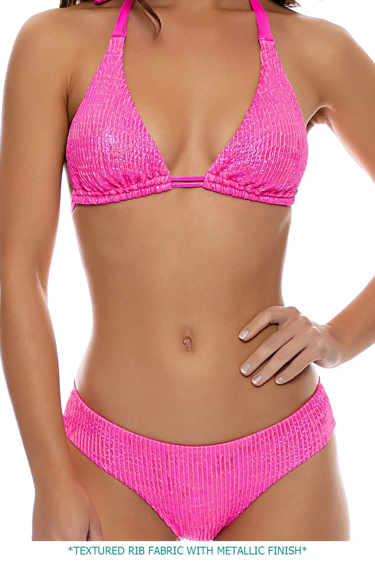 BELLA - Triangle Halter Top