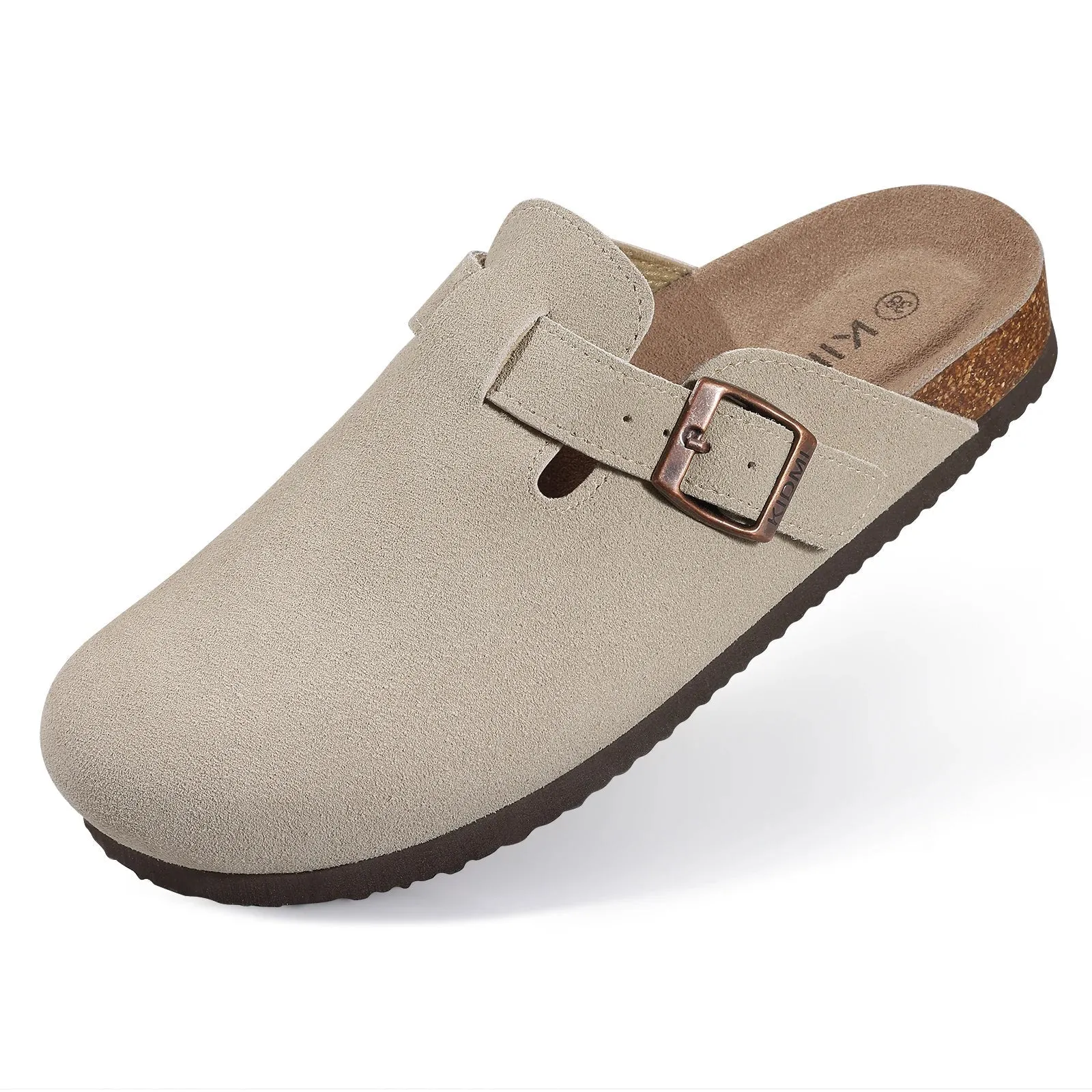 Berthold | Suede leather clog