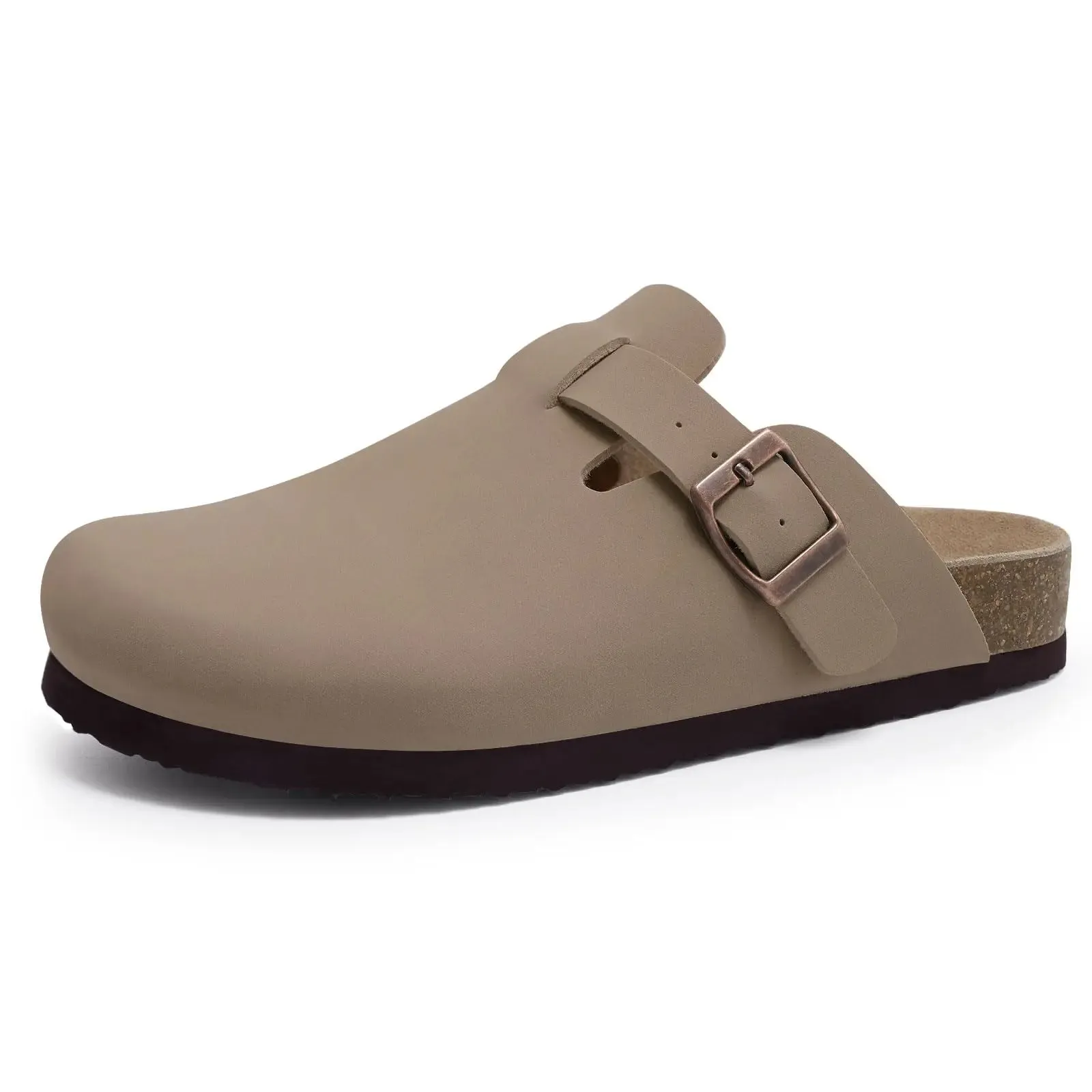 Berthold | Suede leather clog