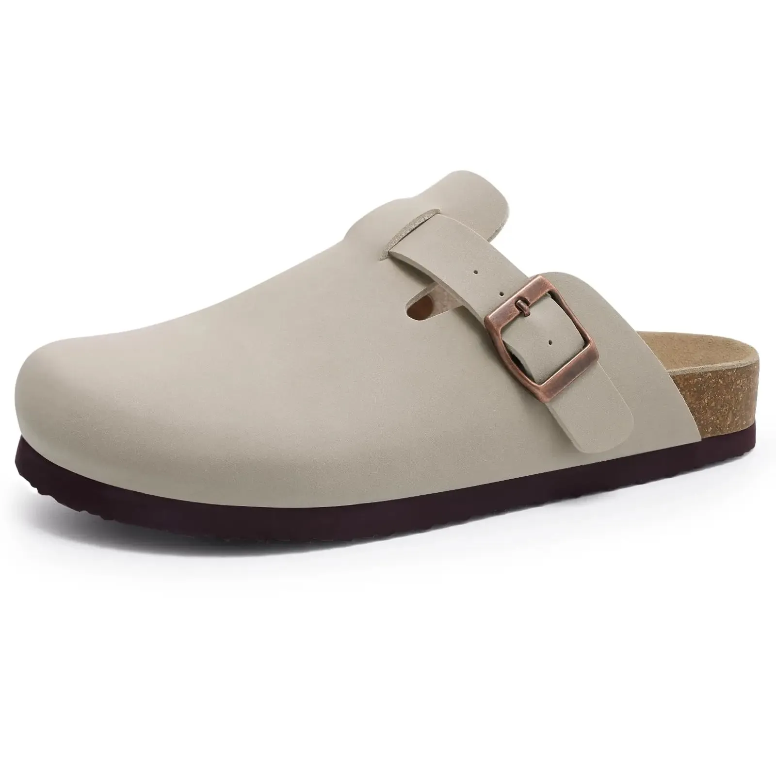 Berthold | Suede leather clog