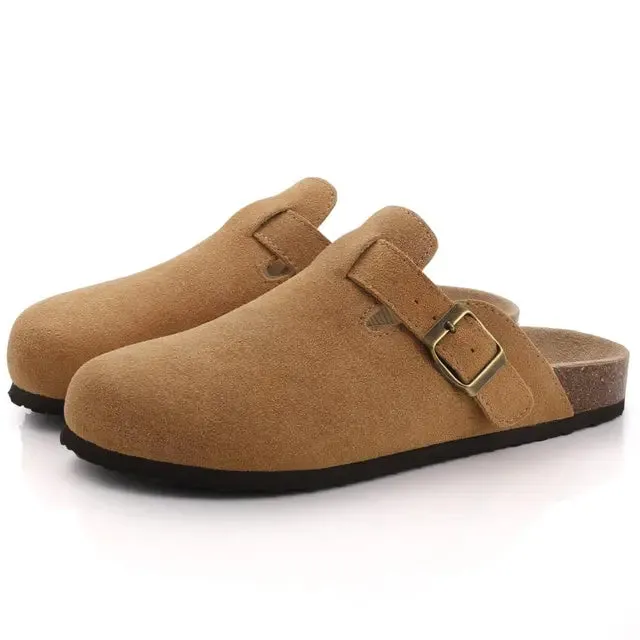Berthold | Suede leather clog