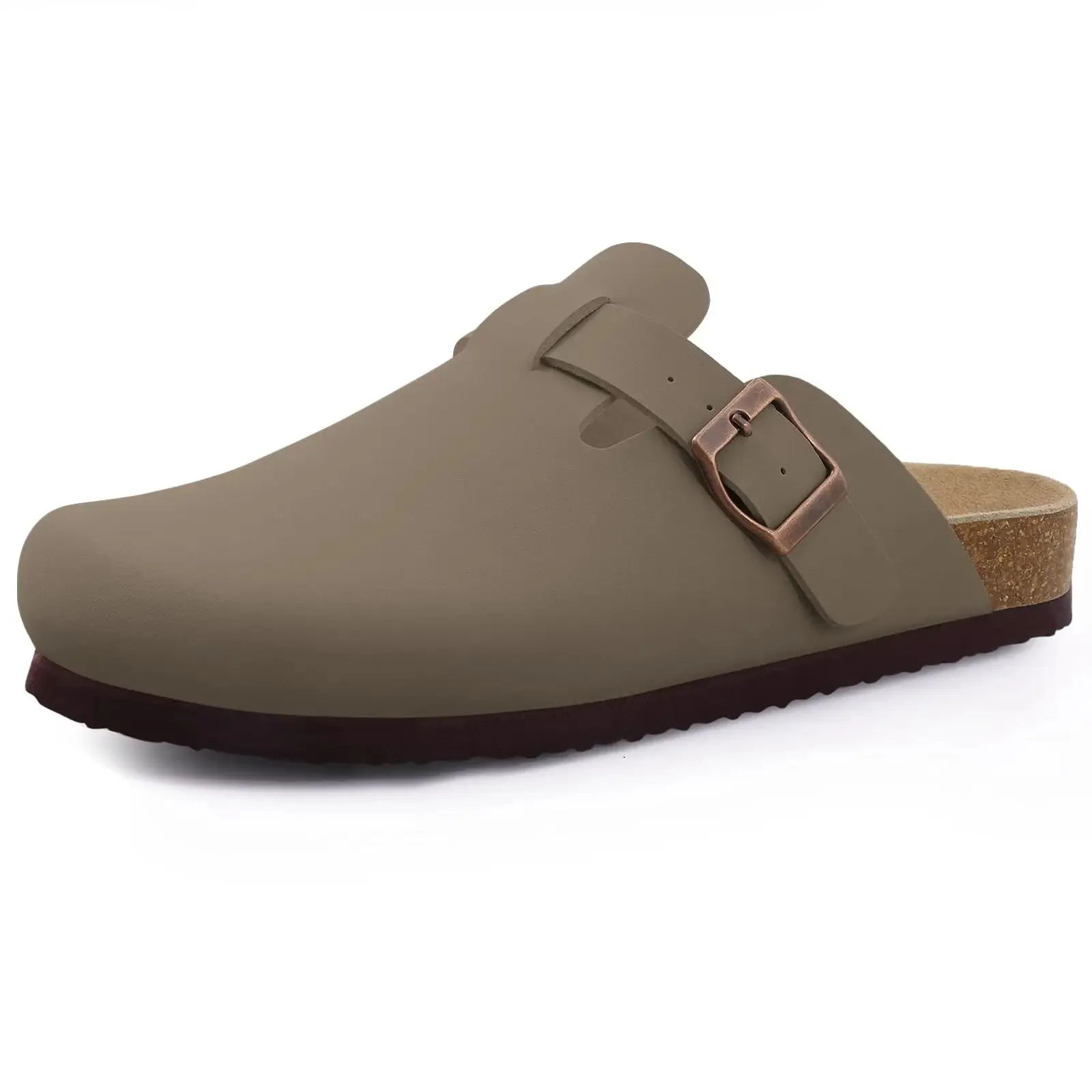 Berthold | Suede leather clog