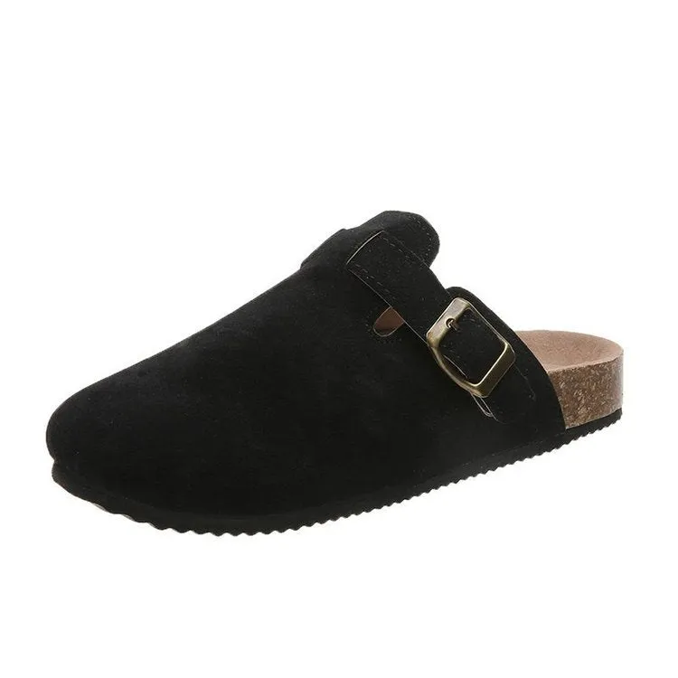 Berthold | Suede leather clog