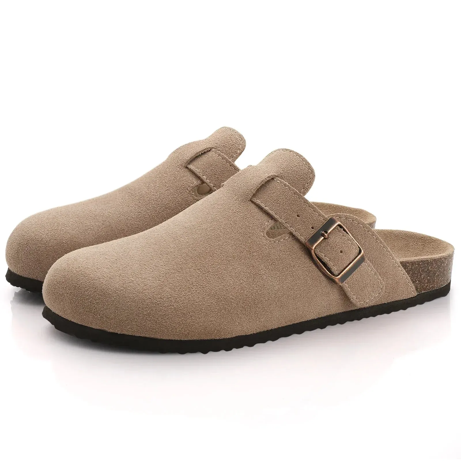 Berthold | Suede leather clog