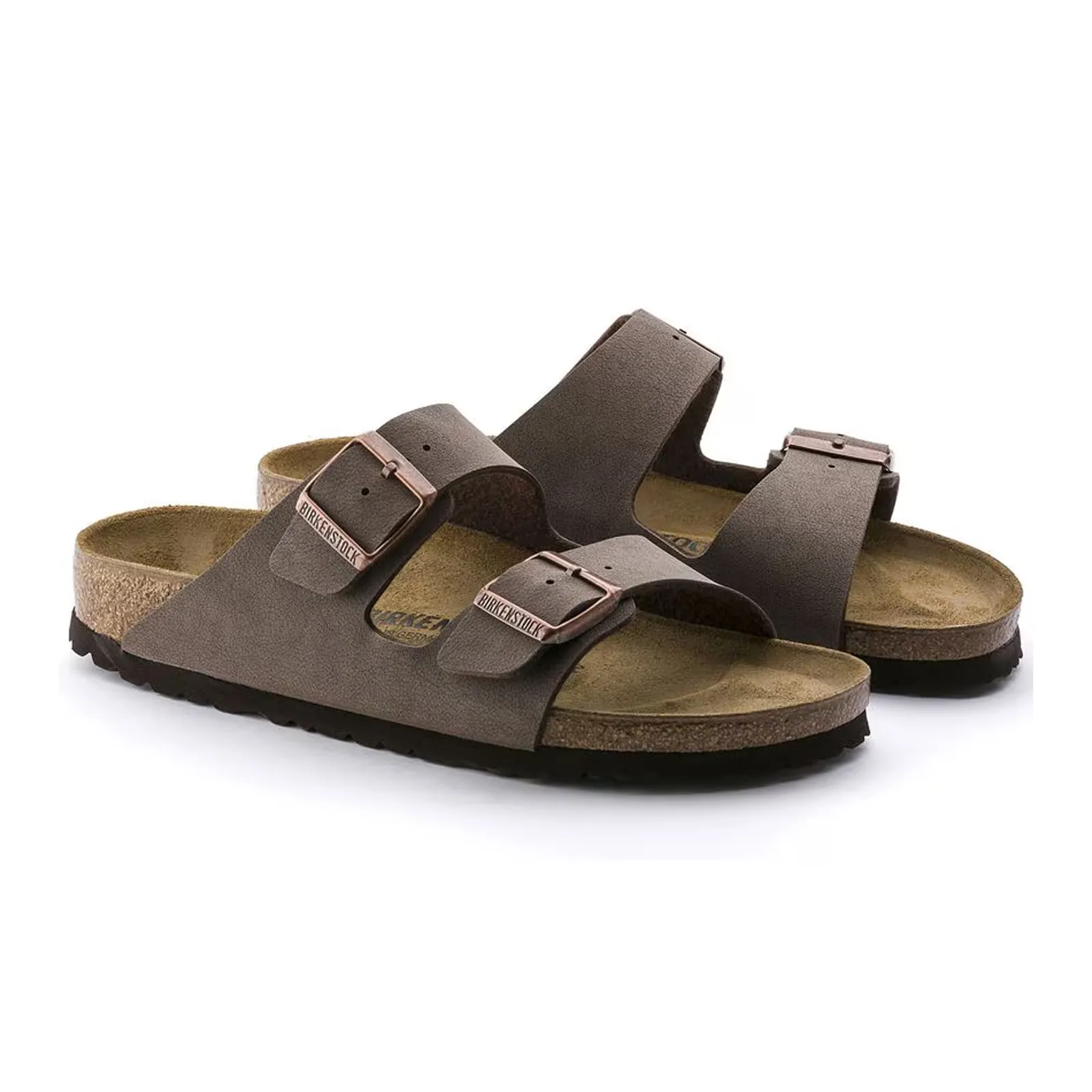 Birkenstock Arizona Narrow Slide Sandal (Unisex) - Mocha Birkibuc