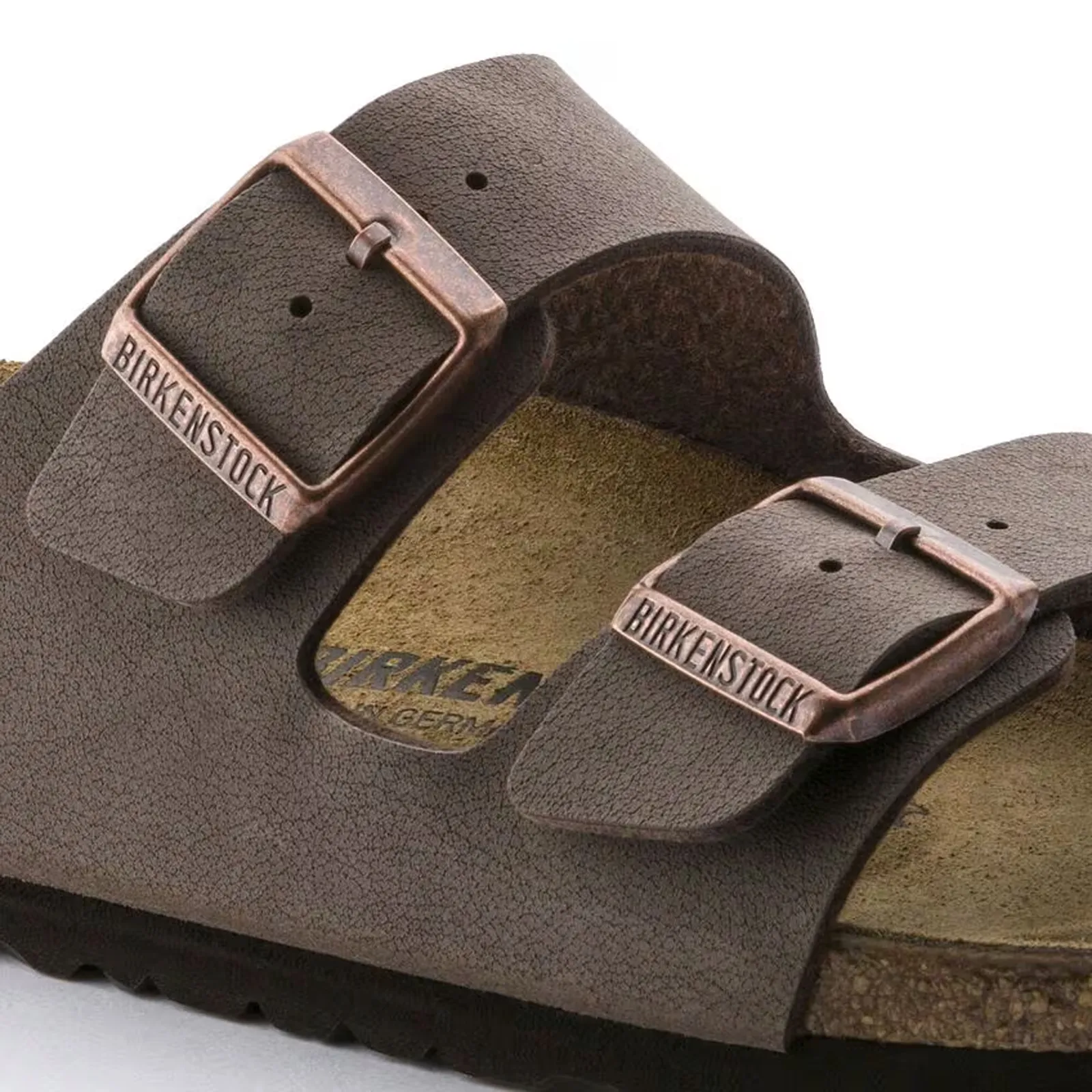 Birkenstock Arizona Narrow Slide Sandal (Unisex) - Mocha Birkibuc