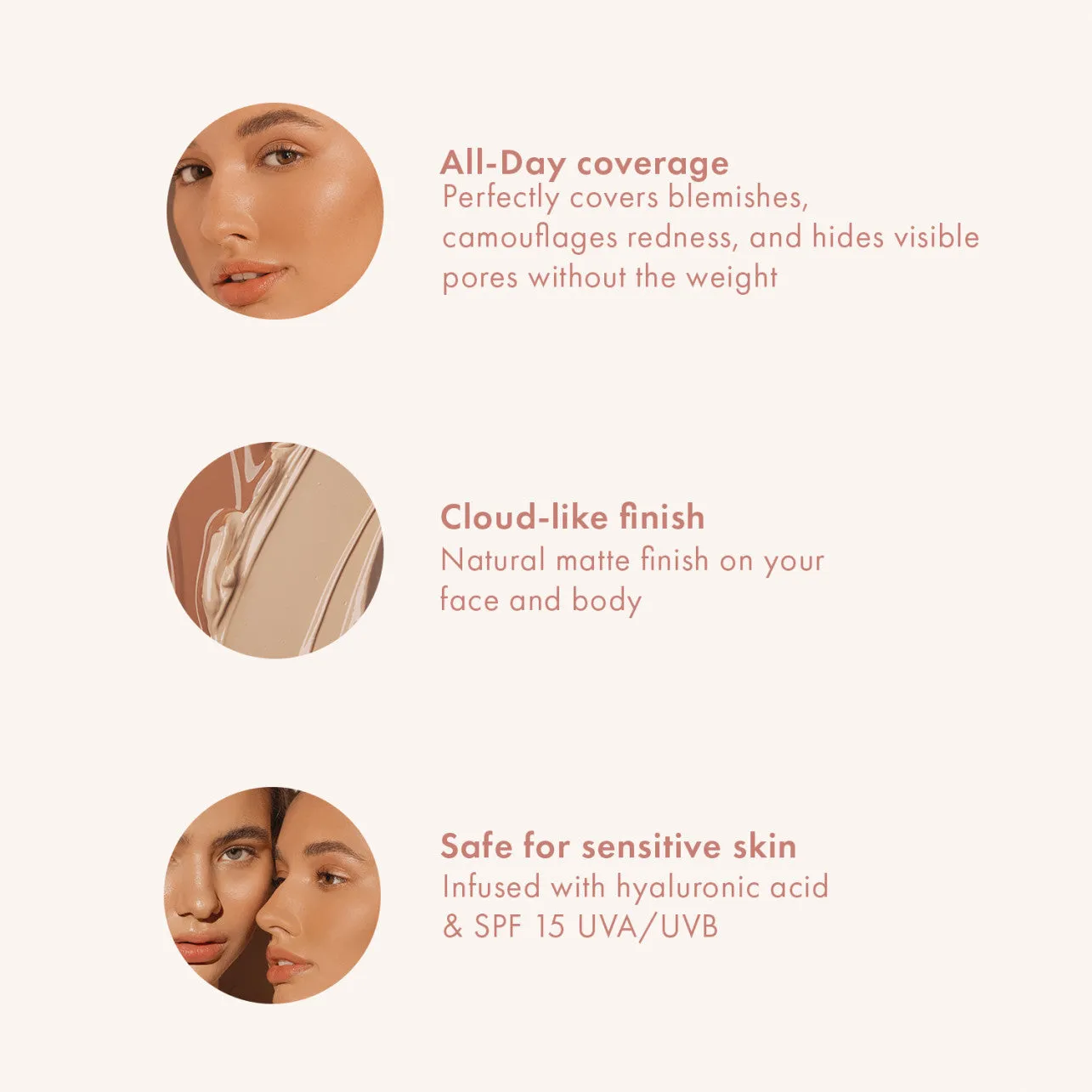 blk cosmetics Life-Proof Airy Matte Foundation Oat