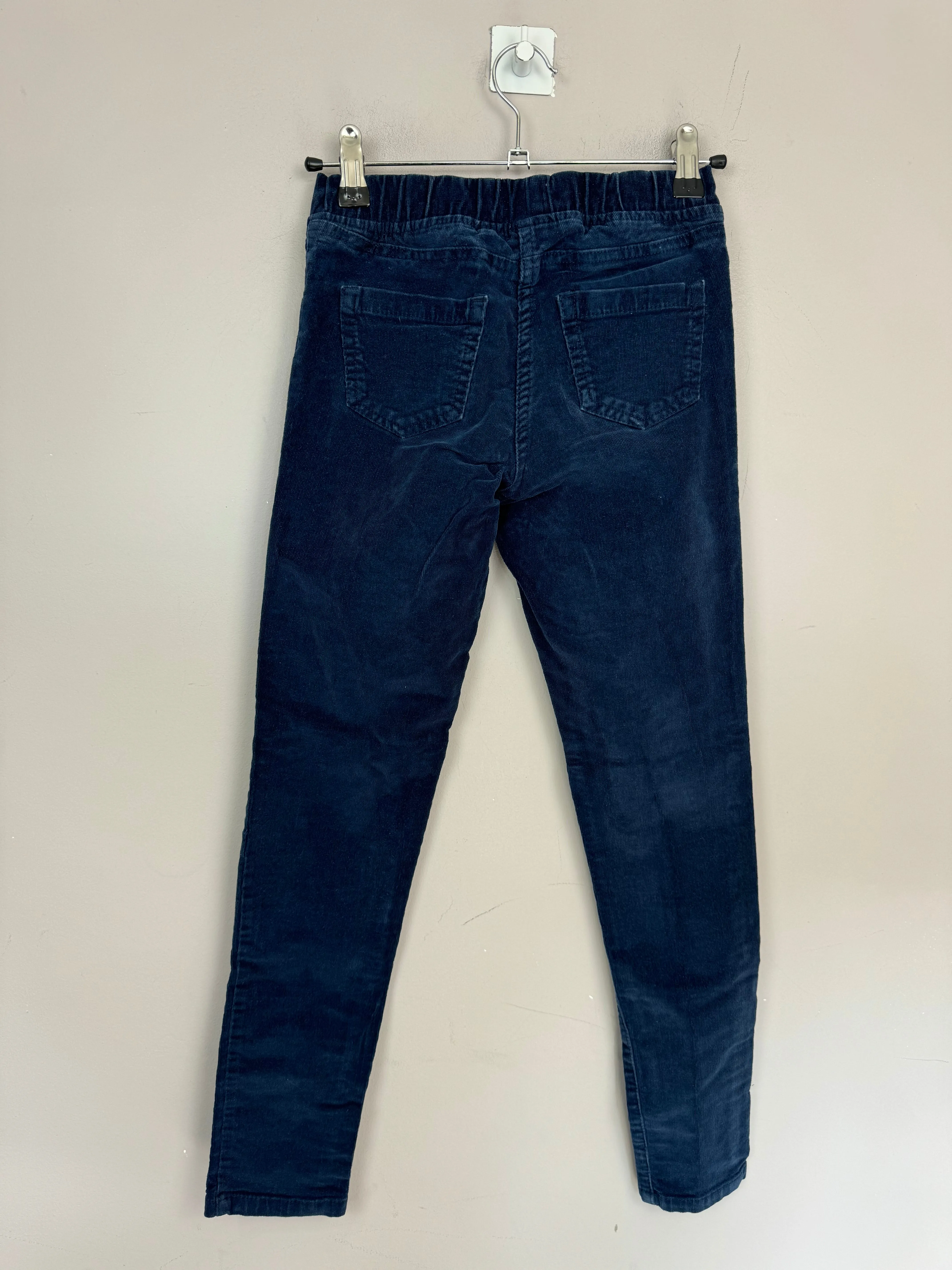 Boden Navy Cord Leggings 10y