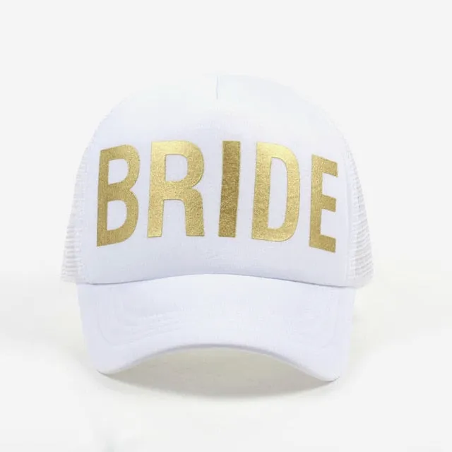 BRIDE Wedding Baseball Cap