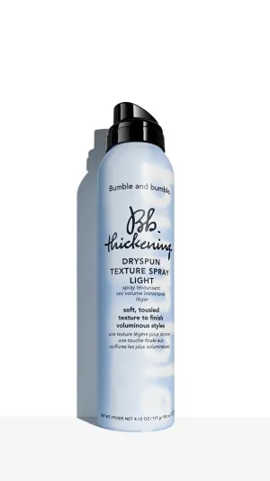 Bumble and Bumble Dryspun Texture Spray Light