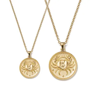 Cancer Zodiac Pendant Necklace